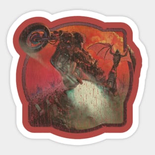 Hell Rider 1974 Sticker